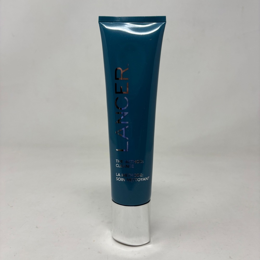 Lancer The Method Cleanse Hydrating Face Wash 4.05 fl oz 120ml New Teal Tube